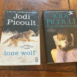 Jodi Picoult Book Set - Lone Wolf and The Storyteller
